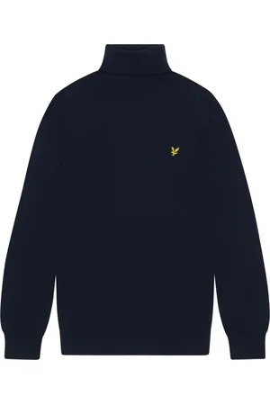 Lyle & Scott Heren, Truien, Blauw, Maat: M Katoen