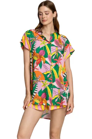 4GIVENESS Dames, Blouses & Shirts, Veelkleurig, Maat: L/Xl