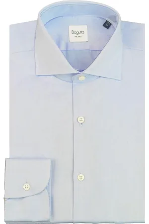 BAGUTTA Heren, Overhemden, Blauw, Maat: M Katoen