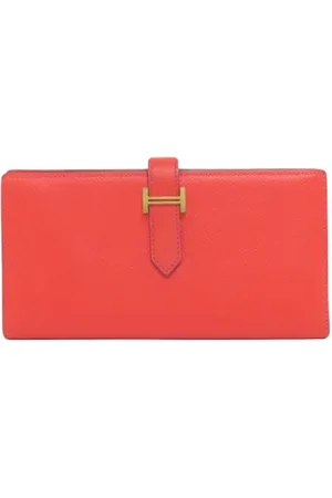 Hermès Dames, Pre-owned, Rood, Maat: ONE Size Leer