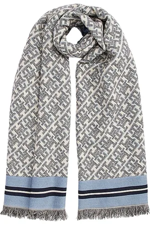 Tommy Hilfiger Dames, Accessoires, Blauw, Maat: ONE Size Wol