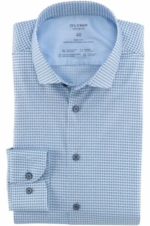 Olymp Heren, Overhemden, Blauw, Maat: M