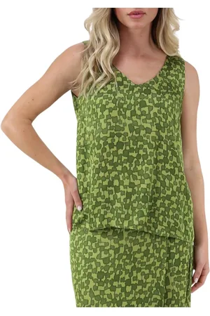 Manila Grace Dames, Tops, Groen, Maat: S