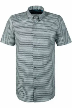 Pierre Cardin Heren, Overhemden, Grijs, Maat: 2XS