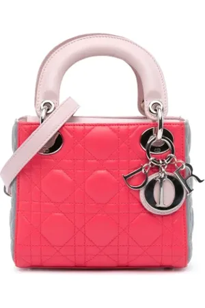 Dior Dames, Pre-owned, Roze, Maat: ONE Size Leer