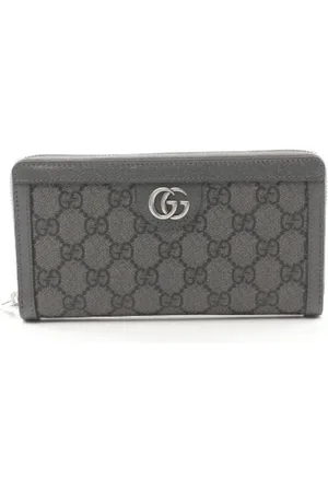Gucci Dames, Pre-owned, Grijs, Maat: ONE Size Leer