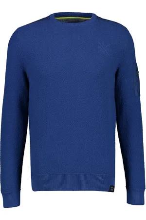 Lerros Heren, Truien, Blauw, Maat: XL