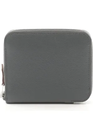 Hermès Dames, Pre-owned, Grijs, Maat: ONE Size Leer