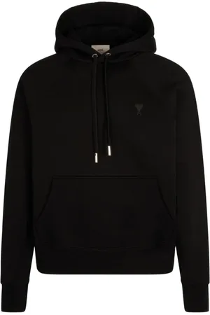 Ami Heren, Sweatshirts & Hoodies, Zwart, Maat: M