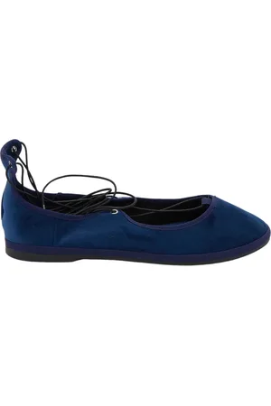 ERMANNO SCERVINO Dames, Schoenen, Blauw, Maat: 37 EU Velours