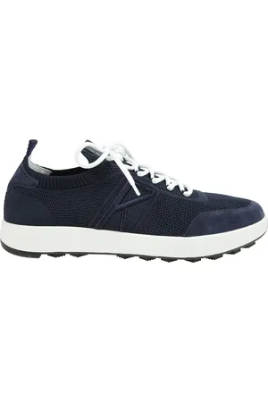 Kiton Heren, Schoenen, Blauw, Maat: 42 EU Katoen