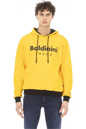 BALDININI Heren, Sweatshirts & Hoodies, Geel, Maat: 2XL Fleece
