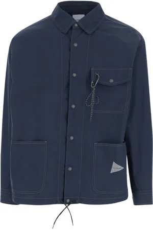 and wander Heren, Jassen, Blauw, Maat: L Katoen