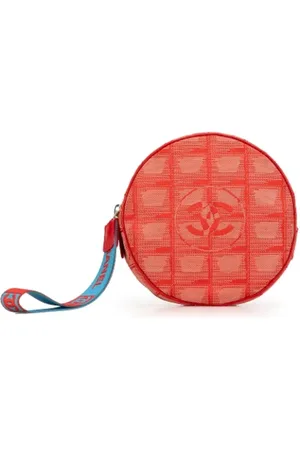 CHANEL Dames, Pre-owned, Rood, Maat: ONE Size Nylon