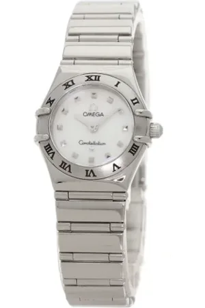 Omega Dames, Pre-owned, Wit, Maat: ONE Size