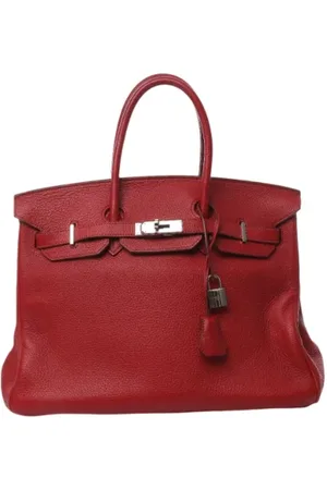 Hermès Dames, Pre-owned, Rood, Maat: ONE Size Leer