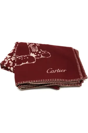 Cartier Dames, Pre-owned, Rood, Maat: ONE Size Wol