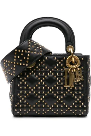 Dior Dames, Pre-owned, Zwart, Maat: ONE Size Leer
