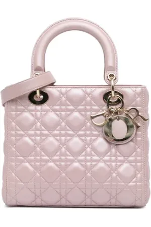 Dior Dames, Pre-owned, Roze, Maat: ONE Size Leer