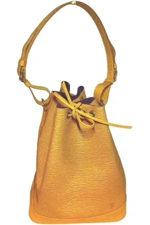LOUIS VUITTON Dames, Pre-owned, Geel, Maat: ONE Size Leer