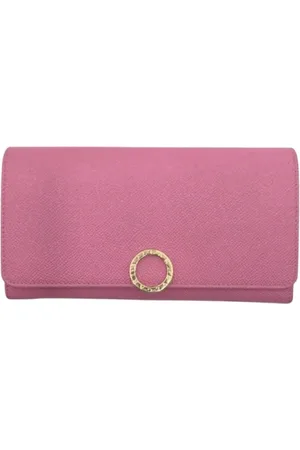 Bvlgari Dames, Pre-owned, Roze, Maat: ONE Size Leer