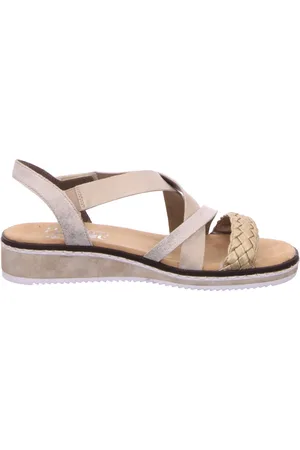 Rieker Dames, Schoenen, Geel, Maat: 39 EU Leer