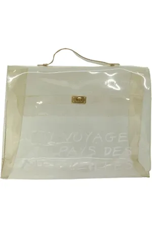 Hermès Dames, Pre-owned, Wit, Maat: ONE Size Vinyl