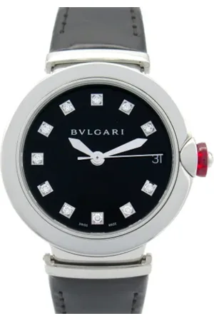 Bvlgari Dames, Pre-owned, Zwart, Maat: ONE Size Leer