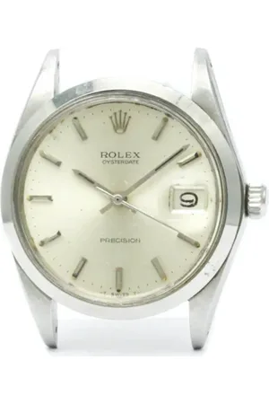 Rolex Heren, Pre-owned, Grijs, Maat: ONE Size
