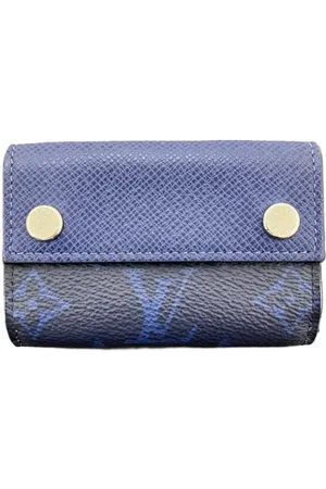 LOUIS VUITTON Dames, Pre-owned, Blauw, Maat: ONE Size Leer