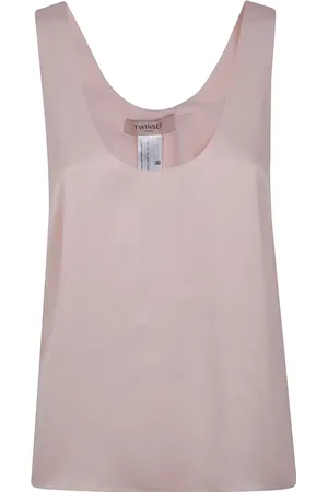 Twin-Set Dames, Tops, Roze, Maat: S