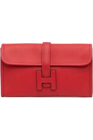 Hermès Dames, Pre-owned, Rood, Maat: ONE Size Leer
