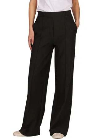 Jansen Amsterdam Dames, Broeken, Zwart, Maat: XL