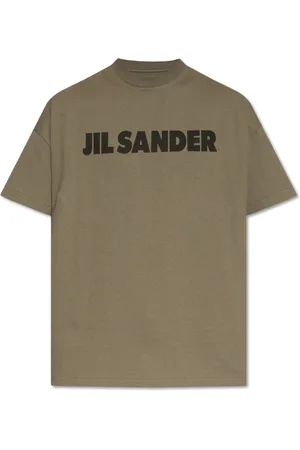 Jil Sander Heren, Tops, Groen, Maat: M Katoen