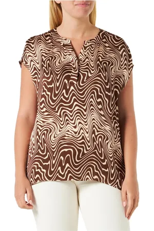 soyaconcept Dames, Blouses & Shirts, Bruin, Maat: S