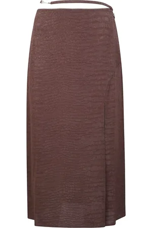 Jacquemus Dames, Rokken, Bruin, Maat: M