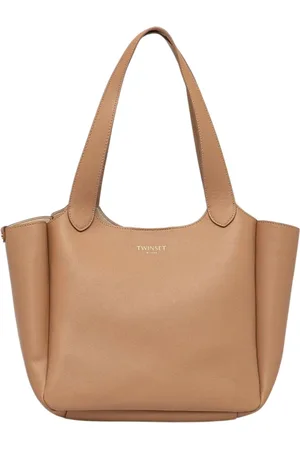 Twin-Set Dames, Tassen, Bruin, Maat: ONE Size Leer