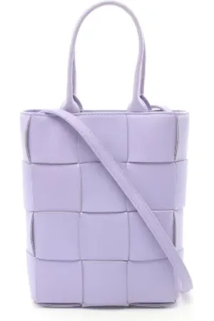 Bottega Veneta Dames, Pre-owned, Paars, Maat: ONE Size Leer