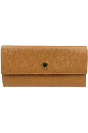 Bvlgari Dames, Pre-owned, Bruin, Maat: ONE Size Leer