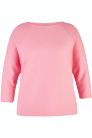 Rabe Dames, Tops, Roze, Maat: 4XL