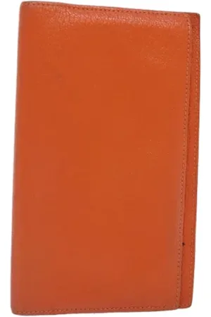 Hermès Dames, Pre-owned, Oranje, Maat: ONE Size Leer