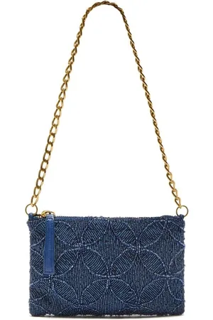 Maliparmi Dames, Tassen, Blauw, Maat: ONE Size Leer
