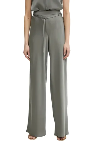 Patrizia Pepe Dames, Broeken, Grijs, Maat: XS