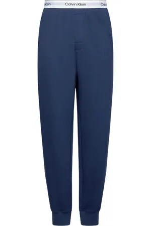 Calvin Klein Heren, Broeken, Blauw, Maat: L