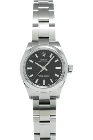 Rolex Dames, Pre-owned, Zwart, Maat: ONE Size