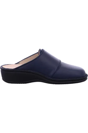 Finn Dames, Schoenen, Blauw, Maat: 40 EU Leer