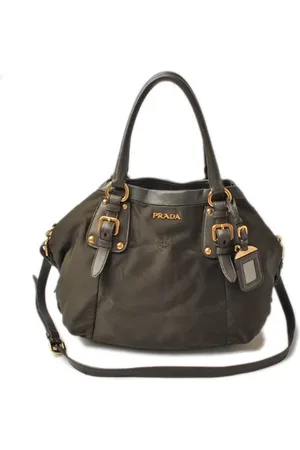 Prada Dames, Pre-owned, Groen, Maat: ONE Size Nylon