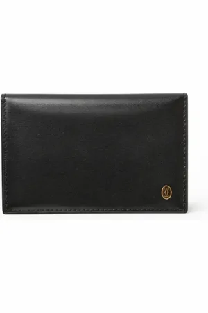 Cartier Heren, Pre-owned, Zwart, Maat: ONE Size Leer