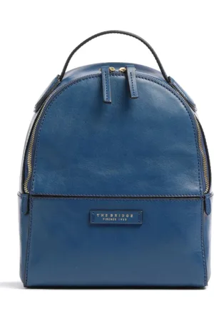 The Bridge Dames, Tassen, Blauw, Maat: ONE Size Leer
