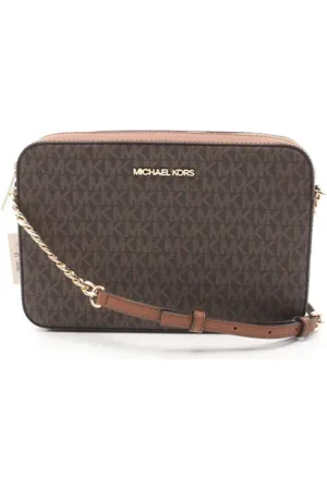 Michael Kors Dames, Pre-owned, Bruin, Maat: ONE Size Leer